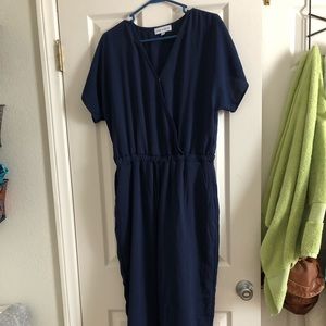 Piper & Scoot Navy Jumpsuit
